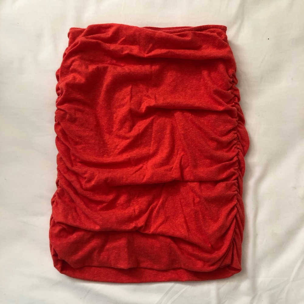 Hollister Red Mini Skirt